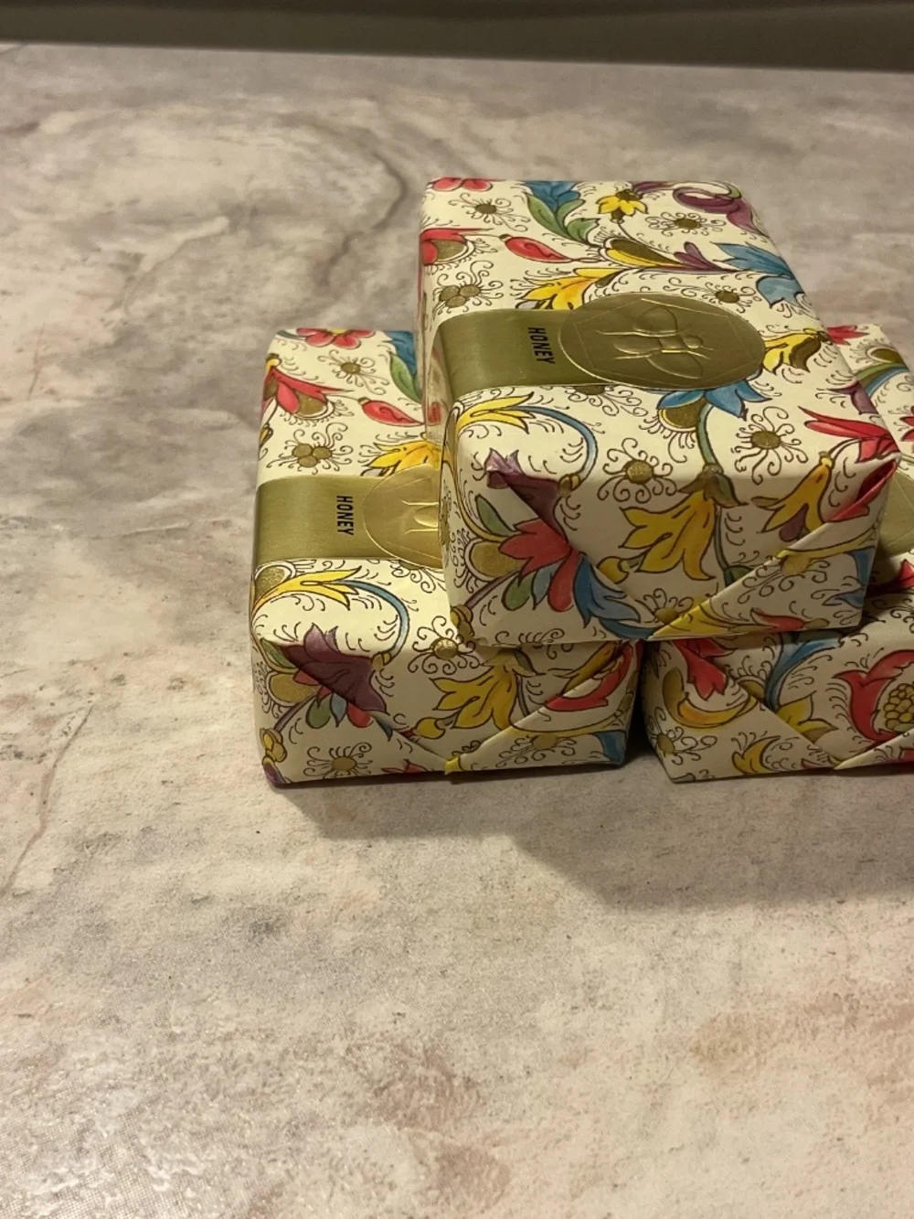 3 Honey House Naturals Honey Blossom Soap Honey 3.5 oz each New